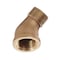 Thrifco Plumbing 1/4 45 Brass St Elbow 9317048 - alternate 1